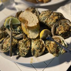 Bacchus On The Bayou - Rockefeller oysters