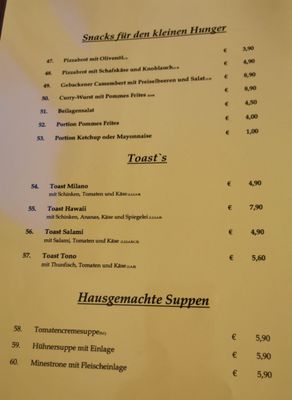 Menu photo 4 Cosi Cosi Frankfurt, HE Menu photo 4 Cosi Cosi Frankfurt, HE