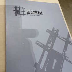 La Cancela - Menu