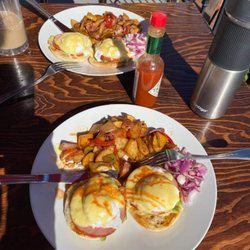 Eggs benedict every day