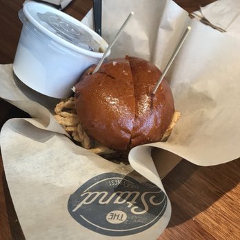 The Stand - American Classics Redefined - French onion soup burger - New American Near Me - Pasadena, California