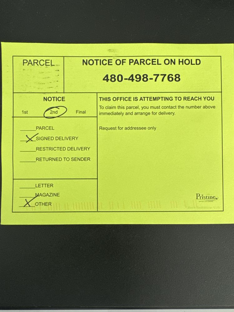 Slide of Pristine Water Softeners
