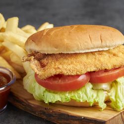 Jaws Seafood And Chicken - Valdosta - "Dive into flavor with our delectable fish sandwich and perfectly seasoned fries. It's a match made in seafood heaven!
