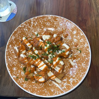 Mehzcla Restaurant South Beach - Spicy bravas - Latin American Near Me - Miami Beach, Florida