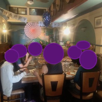 Haystack Pizza - Teen girl birthday party @back room of Haystack - Pizza Near Me - San Francisco, California