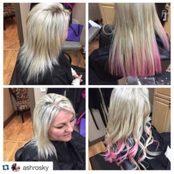 Sheer Indulgence - Extensions and color by Ashley R
