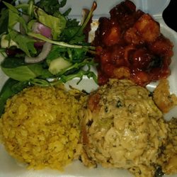 Ital DubShop - Bbq Tofu, Organic Pasta in Vegan Cheese sauce