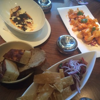 Madera - Tuna Tartar, Charred Octopus, & Fresh Rock Shrimp Tempura. Bomb.com! - New American Near Me - Menlo Park, California