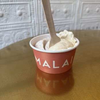 Malai - 2 scoops Cherry Black Cardamom Masala Chai - Ice Cream & Frozen Yogurt Near Me - Brooklyn, New York Malai - 2 scoops Cherry Black Cardamom Masala Chai - Ice Cream & Frozen Yogurt Near Me - Brooklyn, New York