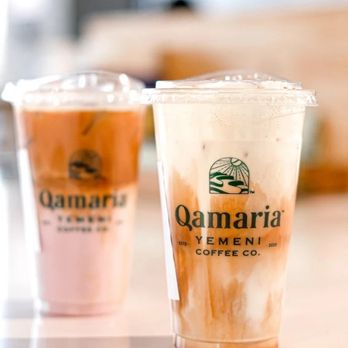 Qamaria Yemeni coffee - Carmel macchiato with coldfoam - Desserts Near Me - Aurora, Illinois Qamaria Yemeni coffee - Carmel macchiato with coldfoam - Desserts Near Me - Aurora, Illinois