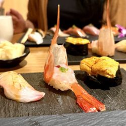 Uni, shrimp
