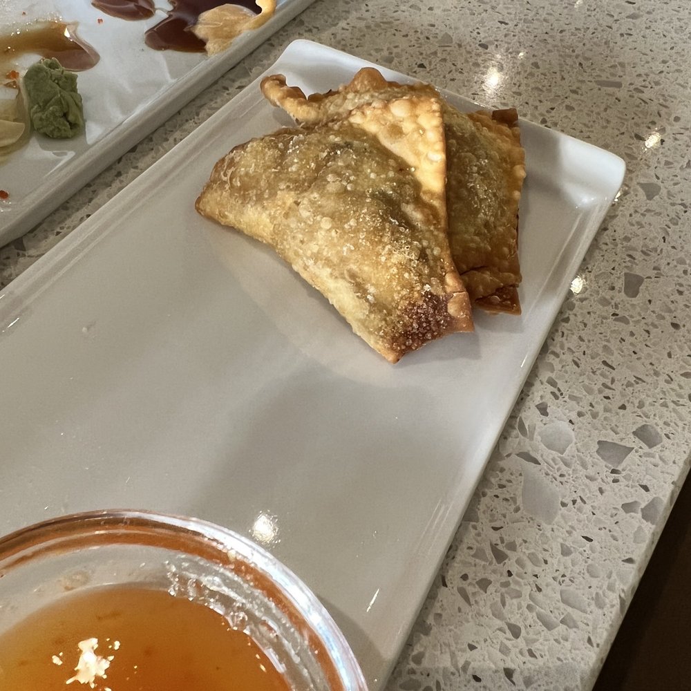 Sushi Maki - Kendall - Crab Rangoon... This was a fried wonton with pork filling - Sushi Bars Near Me - Miami, Florida