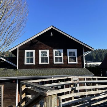 Netshed No. 9 - Outside of building from parking lot - Breakfast & Brunch Near Me - Gig Harbor, Washington Netshed No. 9 - Outside of building from parking lot - Breakfast & Brunch Near Me - Gig Harbor, Washington