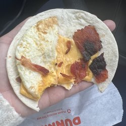 Dunkin' - Bacon egg and cheese wake Wake-Up Wrap - Bacon Egg & Cheese