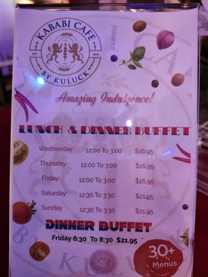 Menu photo 1 Kababi Cafe By Kuluck Sunrise, FL