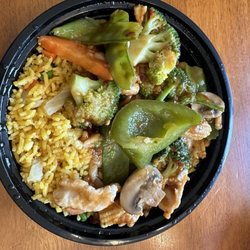 China City - Garlic chicken lunch