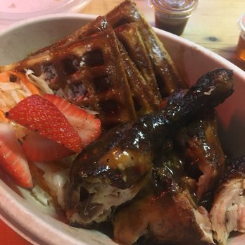 Likkle More Jerk - Jerk chicken with waffles! - Caribbean Near Me - Brooklyn, New York Likkle More Jerk - Jerk chicken with waffles! - Caribbean Near Me - Brooklyn, New York