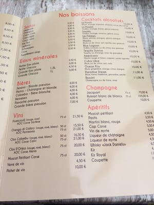 Menu photo 2 Côté Fruits Bonifacio, 2A