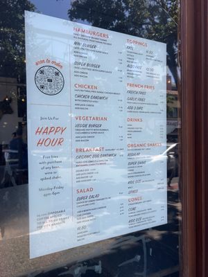 Menu photo 1 Super Duper Burgers Berkeley, CA Menu photo 1 Super Duper Burgers Berkeley, CA