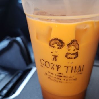 Cozy Thai Cuisine - Thai Iced Tea - Thai Near Me - West Covina, California