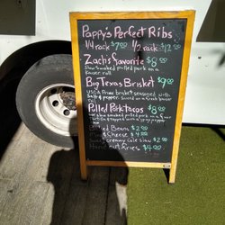 Zachariah's Redeye Barbeque - Menu
