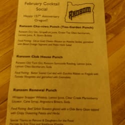 Ransom Wine Co and Distillery