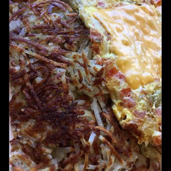 Hamburger Express - Veggie omelette w hash-browns that had a strange non-potato taste - Burgers Near Me - Whittier, California Hamburger Express - Veggie omelette w hash-browns that had a strange non-potato taste - Burgers Near Me - Whittier, California