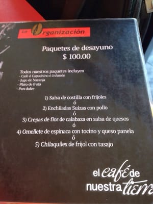 La Organización & Organic Coffee - Sucursal Heroica by null