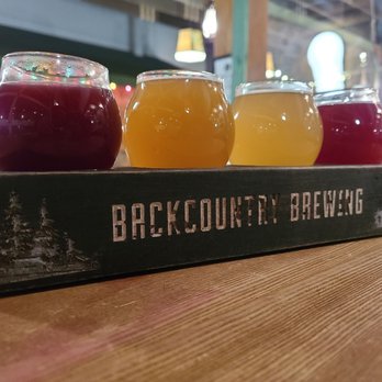 Backcountry Brewing - Sour flight - Pizza Near Me - Squamish, British Columbia