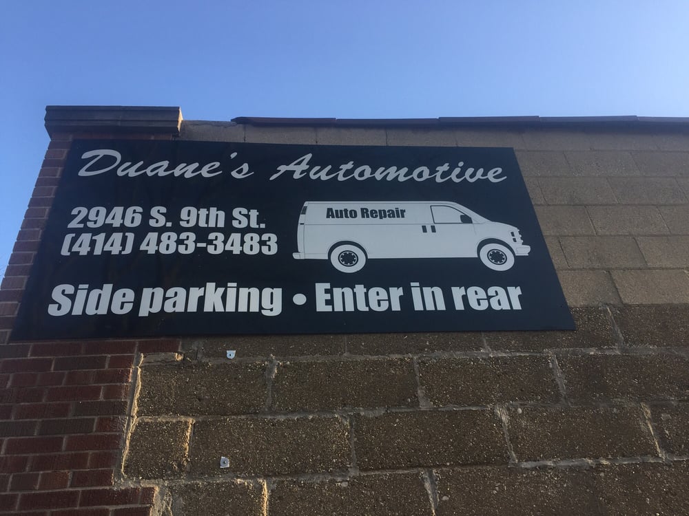 DUANE’S AUTOMOTIVE Updated September 2024 2946 S 9th St, Milwaukee