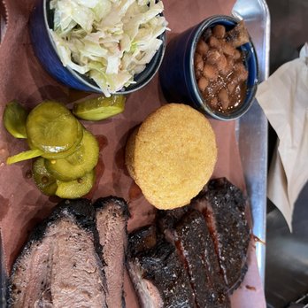 Creekside BBQ - 2 meat meal Brisket, ribs, slaw, beans & cornbread - Barbeque Near Me - Vancouver, Washington Creekside BBQ - 2 meat meal Brisket, ribs, slaw, beans & cornbread - Barbeque Near Me - Vancouver, Washington