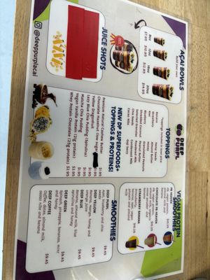 Deep Purpl Acai Bowls by null