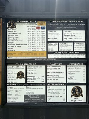 Menu photo 3 Comal County Coffee Spring Branch, TX