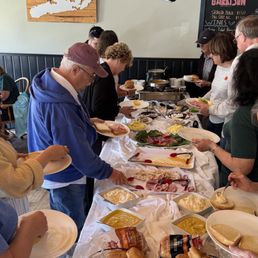 Buffet on 9/5/24: on bus tour with cruise