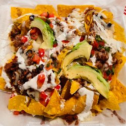 Taco Intenso - Nachos with chorizo