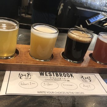 Westbrook Brewing Co - Flight! - Breweries Near Me - Mount Pleasant, South Carolina