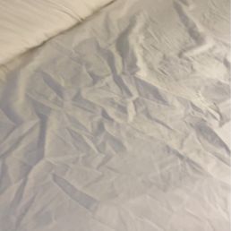 This is how I found my bed upon check in. Dirty sheets & slept in This is how I found my bed upon check in. Dirty sheets & slept in