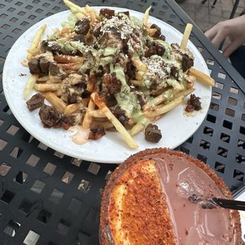 Que Sazon Restaurant and Ceviche Bar - Loaded carne asada fries - Tapas/Small Plates Near Me - Phoenix, Arizona Que Sazon Restaurant and Ceviche Bar - Loaded carne asada fries - Tapas/Small Plates Near Me - Phoenix, Arizona