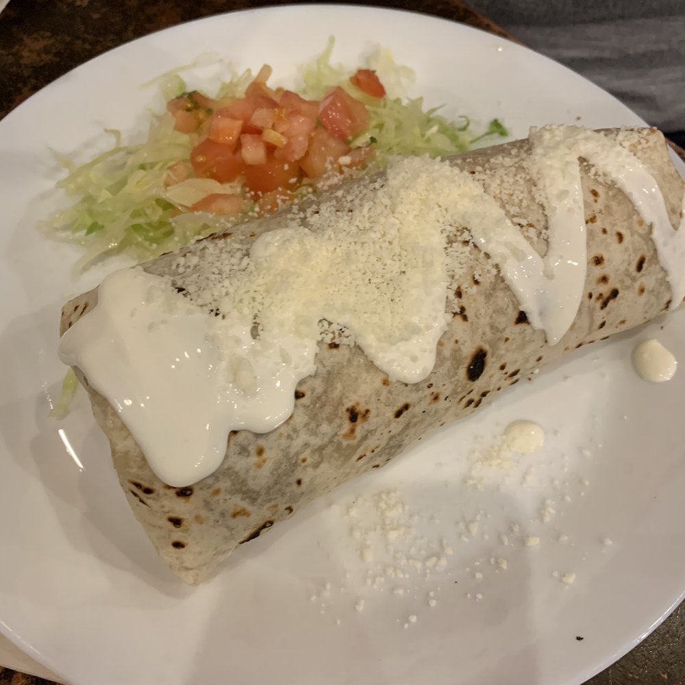 La Morada - Burrito with fried chicken - Mexican Near Me - Bronx, New York