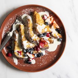 Dear Charles - Brioche French Toast | Pastry cream, berries