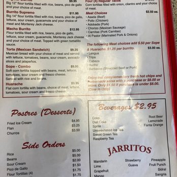 Taqueria Fiesta Brava - Menu - Mexican Near Me - Spokane, Washington Taqueria Fiesta Brava - Menu - Mexican Near Me - Spokane, Washington