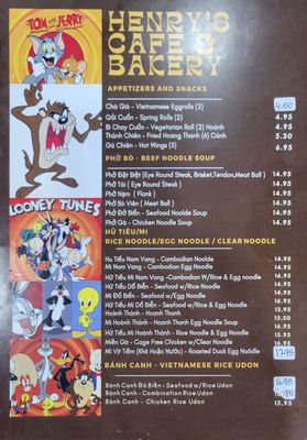 Menu photo 6 Henry's Cafe & Bakery Diberville, MS