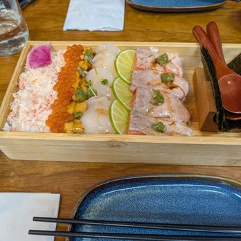 Tiny Sushi - Oh Baby - Oh baby box. Salmon toro was bomb. A ton of real crab. Uni was nice. - Sushi Bars Near Me - Daly City, California Tiny Sushi - Oh Baby - Oh baby box. Salmon toro was bomb. A ton of real crab. Uni was nice. - Sushi Bars Near Me - Daly City, California