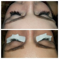 Winks by Carrie - Before & After Volume Eyelash Extensions!!