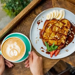 Rey Sol Coffee - Abuelita's French Toast with a Latte