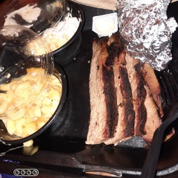 Mission BBQ - Brisket with 2 side combo... Serving size varies depending upon who is working it seems - Barbeque Near Me - Mishawaka, Indiana Mission BBQ - Brisket with 2 side combo... Serving size varies depending upon who is working it seems - Barbeque Near Me - Mishawaka, Indiana