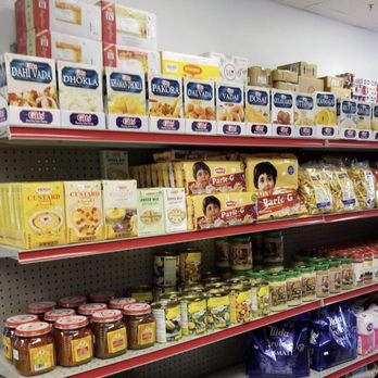 Preet India Market - shelves of food and condiments - International Grocery Near Me - Elk Grove, California
