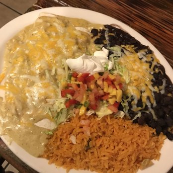 Mexico Restaurant - Garlic Shrimp Enchilada! Enough for two people or leftovers for the next day! - Mexican Near Me - Honolulu, Hawaii