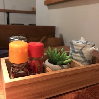 Zundo Ramen & Donburi - Cute table decor - Ramen Near Me - Cincinnati, Ohio