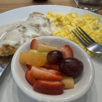 Our Daily Bread Cafe - Fried chicken and eggs combo - Breakfast & Brunch Near Me - Fort Worth, Texas